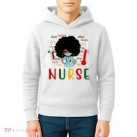 African American Nurse Kids Hoodie thumb 4