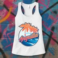 Anguilla Women's Tank Top thumb 3