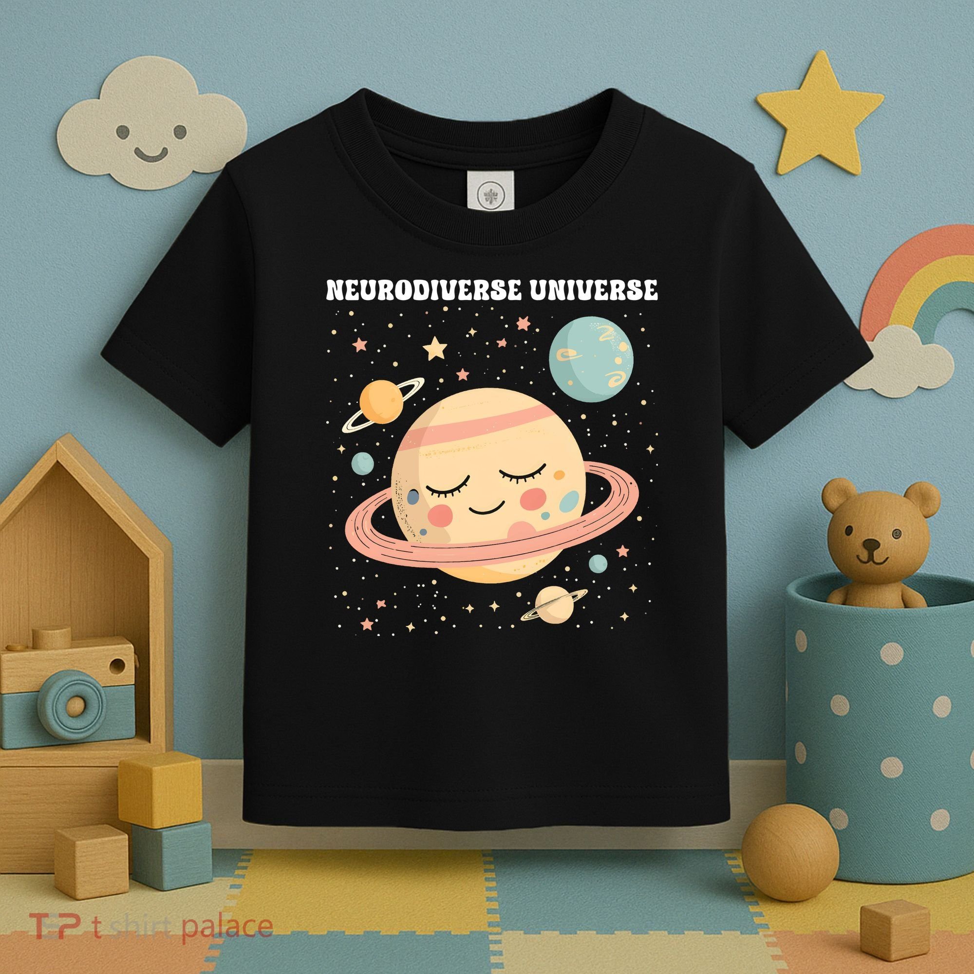 Autism Awareness Neurodiverse Toddler T-Shirt