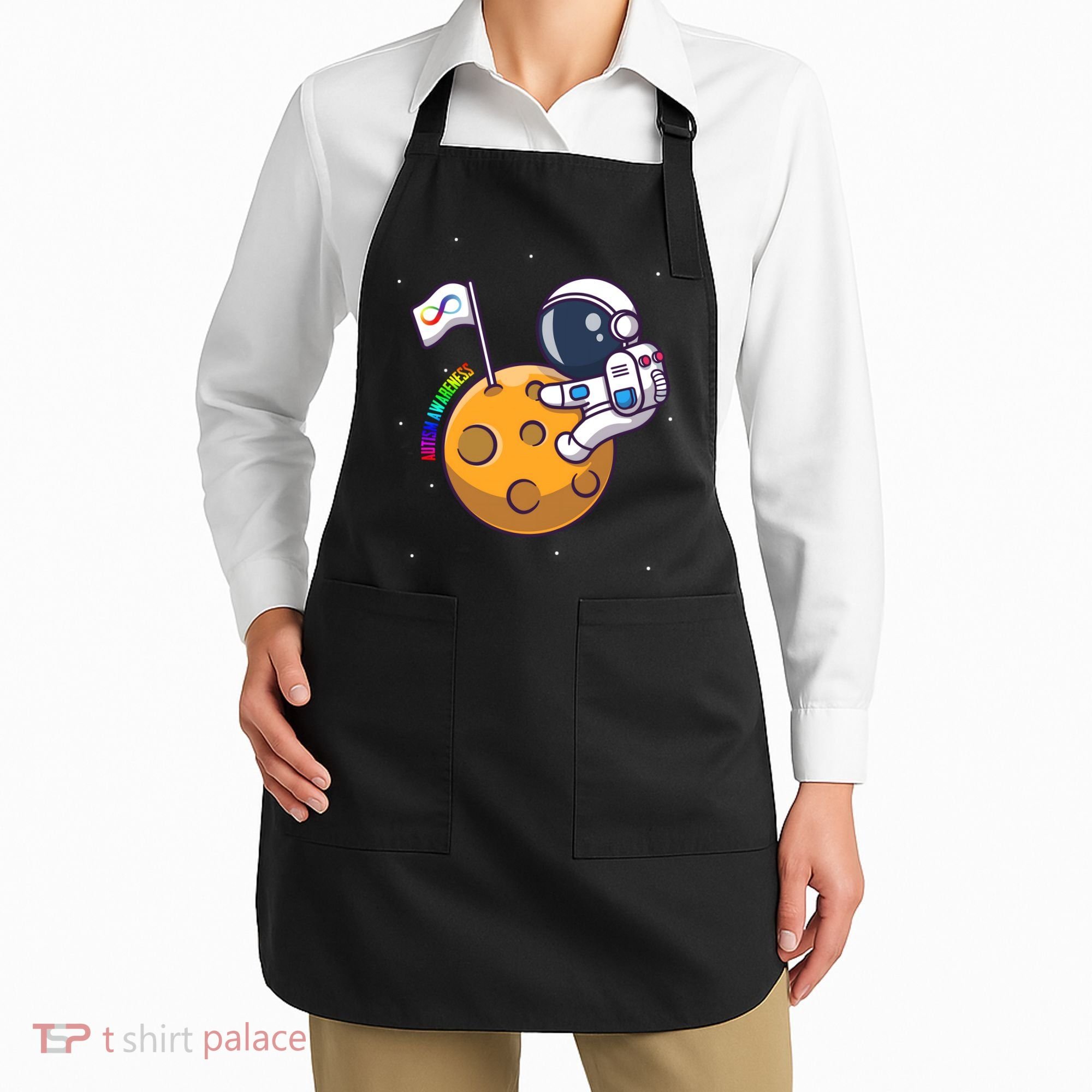Autism Awareness Neurodiversity Astronaut Apron