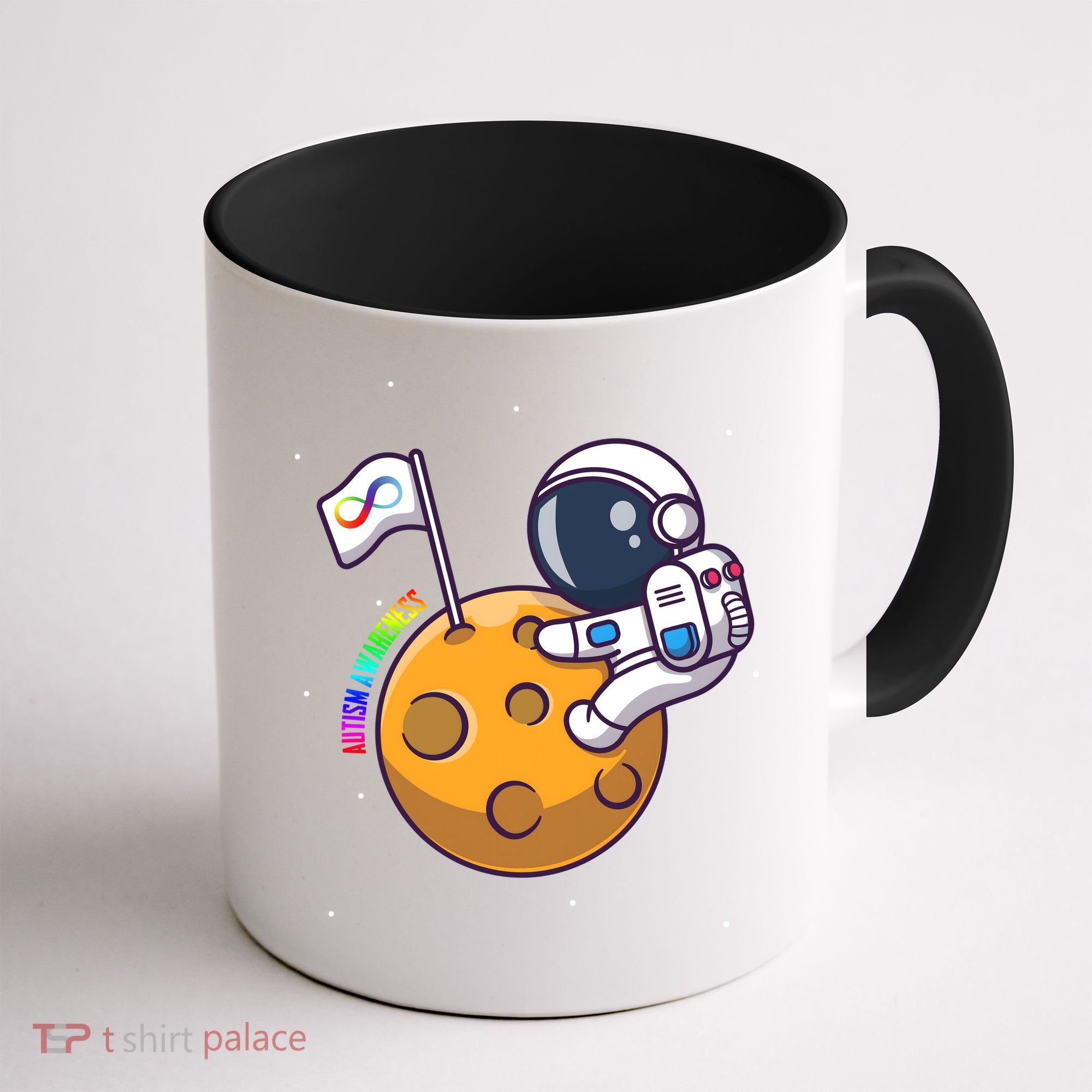 Autism Awareness Neurodiversity Astronaut Coffee Mug