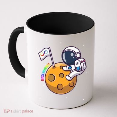 Autism Awareness Neurodiversity Astronaut Coffee Mug
