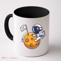 Autism Awareness Neurodiversity Astronaut Coffee Mug thumb 0