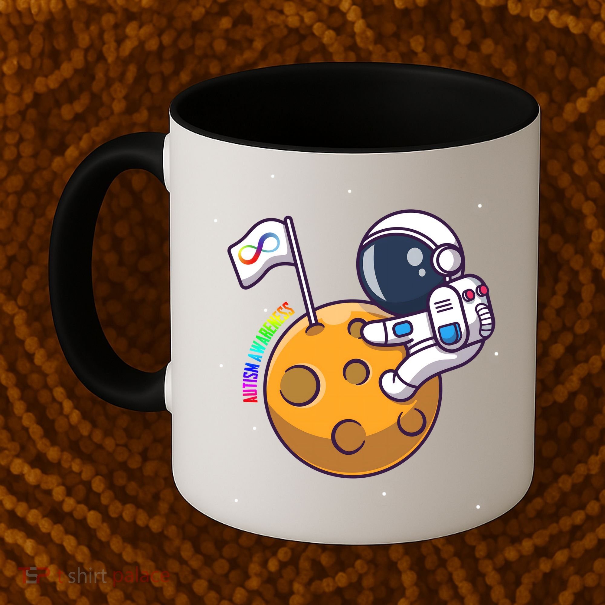 Autism Awareness Neurodiversity Astronaut Coffee Mug