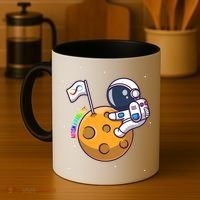 Autism Awareness Neurodiversity Astronaut Coffee Mug thumb 4