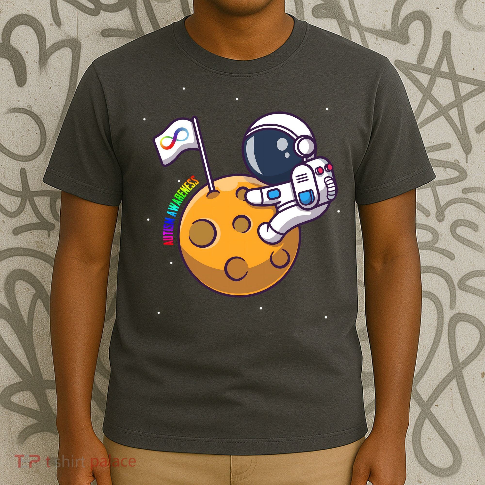 Autism Awareness Neurodiversity Astronaut T-Shirt