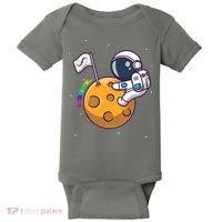 Autism Awareness Neurodiversity Astronaut Baby Bodysuit thumb 0