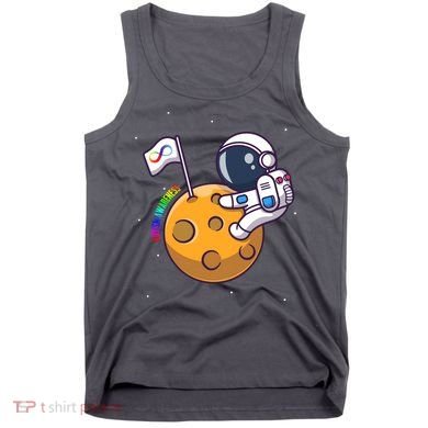 Autism Awareness Neurodiversity Astronaut Tank Top