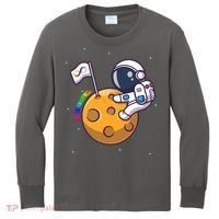 Autism Awareness Neurodiversity Astronaut Kids Long Sleeve Shirt thumb 0