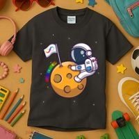 Autism Awareness Neurodiversity Astronaut Kids T-Shirt thumb 3