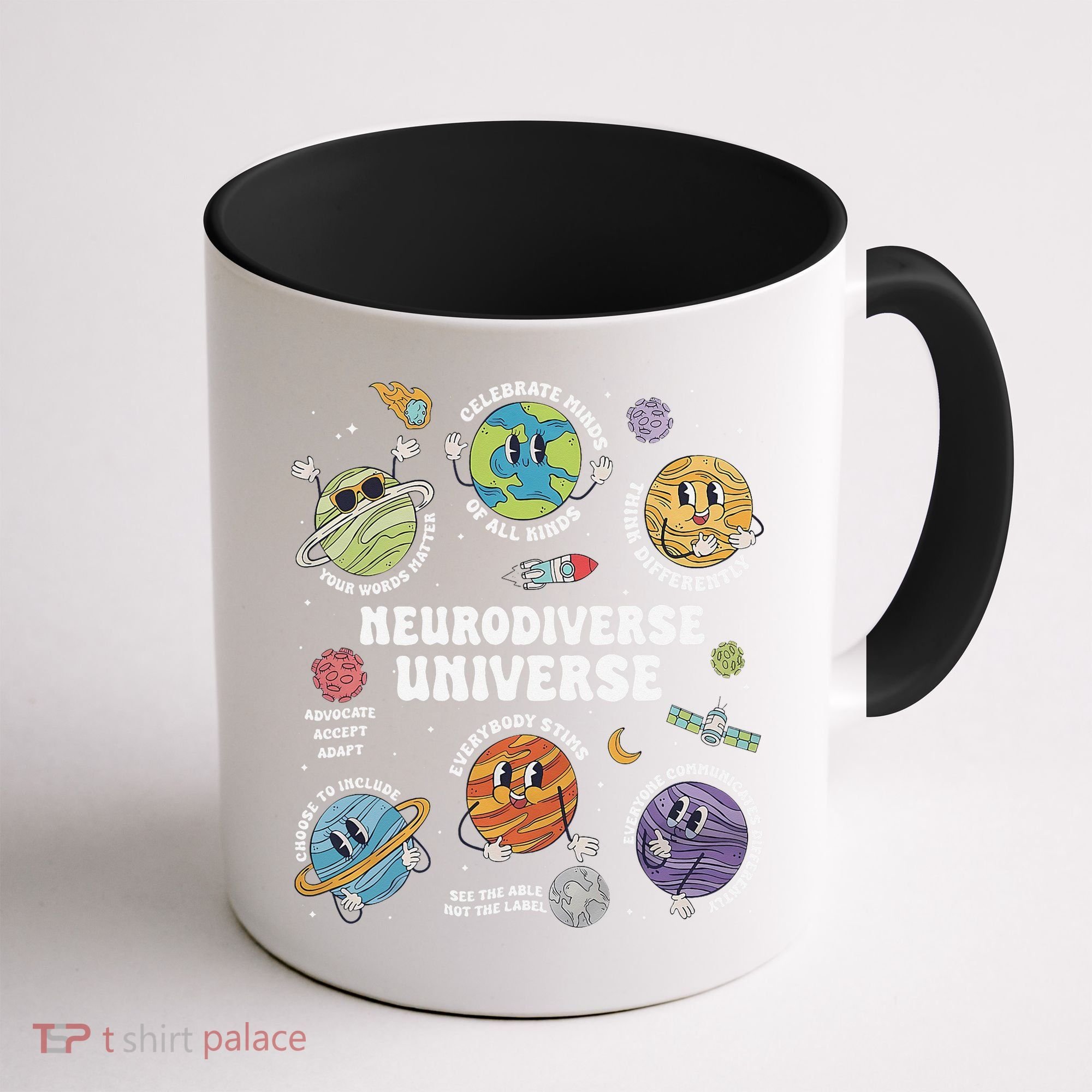 Autism Awareness Neurodiverse Universe Neurodiversity Coffee Mug