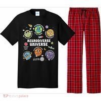 Autism Awareness Neurodiverse Universe Neurodiversity Pajama Set thumb 0