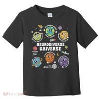 Autism Awareness Neurodiverse Universe Neurodiversity Toddler T-Shirt thumb 0