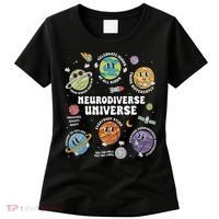 Autism Awareness Neurodiverse Universe Neurodiversity Women's T-Shirt thumb 0