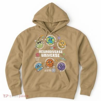 Autism Awareness Neurodiverse Universe Neurodiversity Hoodie
