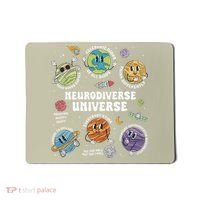 Autism Awareness Neurodiverse Universe Neurodiversity Mousepad thumb 0