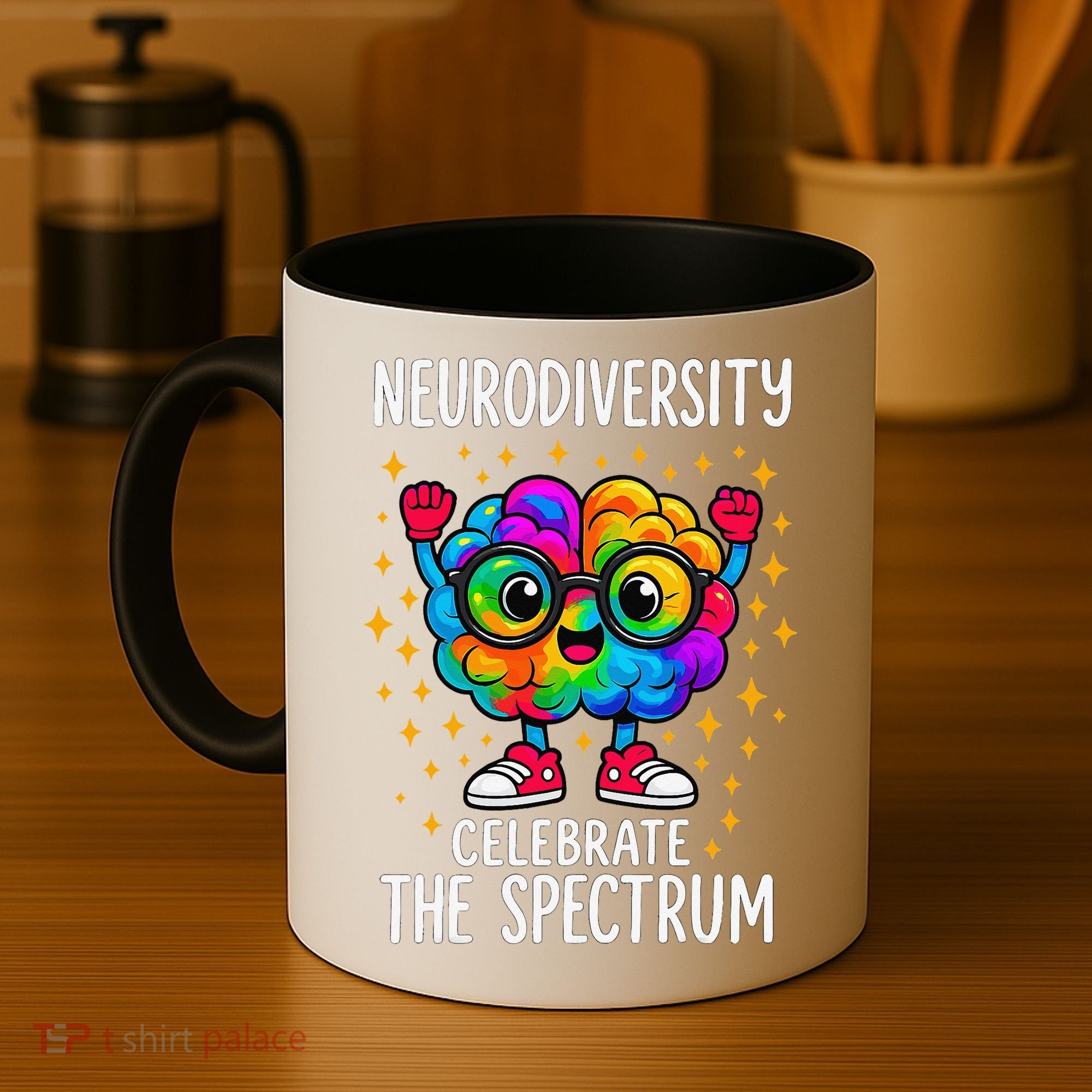 Autism Awareness Neurodiversity Celebrate The Spectrum Coffee Mug
