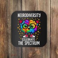 Autism Awareness Neurodiversity Celebrate The Spectrum Coaster thumb 0