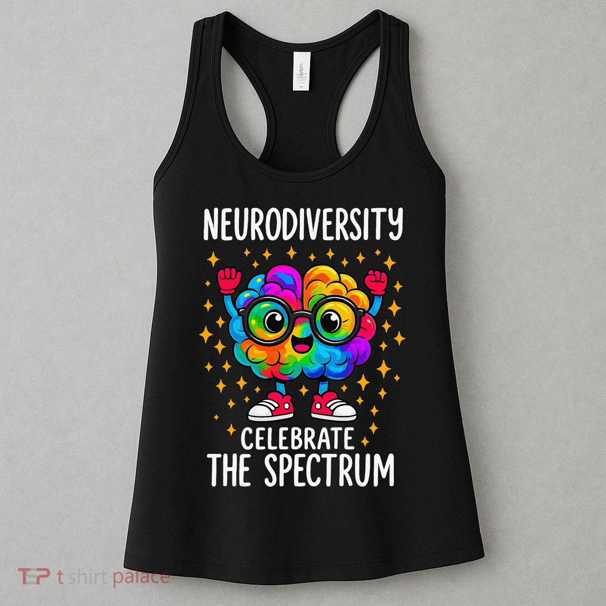 Autism Awareness Neurodiversity Celebrate The Spectrum Women's Tank Top