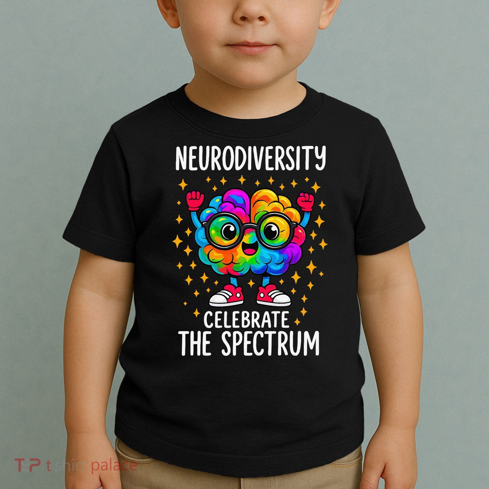 Autism Awareness Neurodiversity Celebrate The Spectrum Toddler T-Shirt