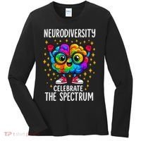 Autism Awareness Neurodiversity Celebrate The Spectrum Women's Long Sleeve Shirt thumb 0
