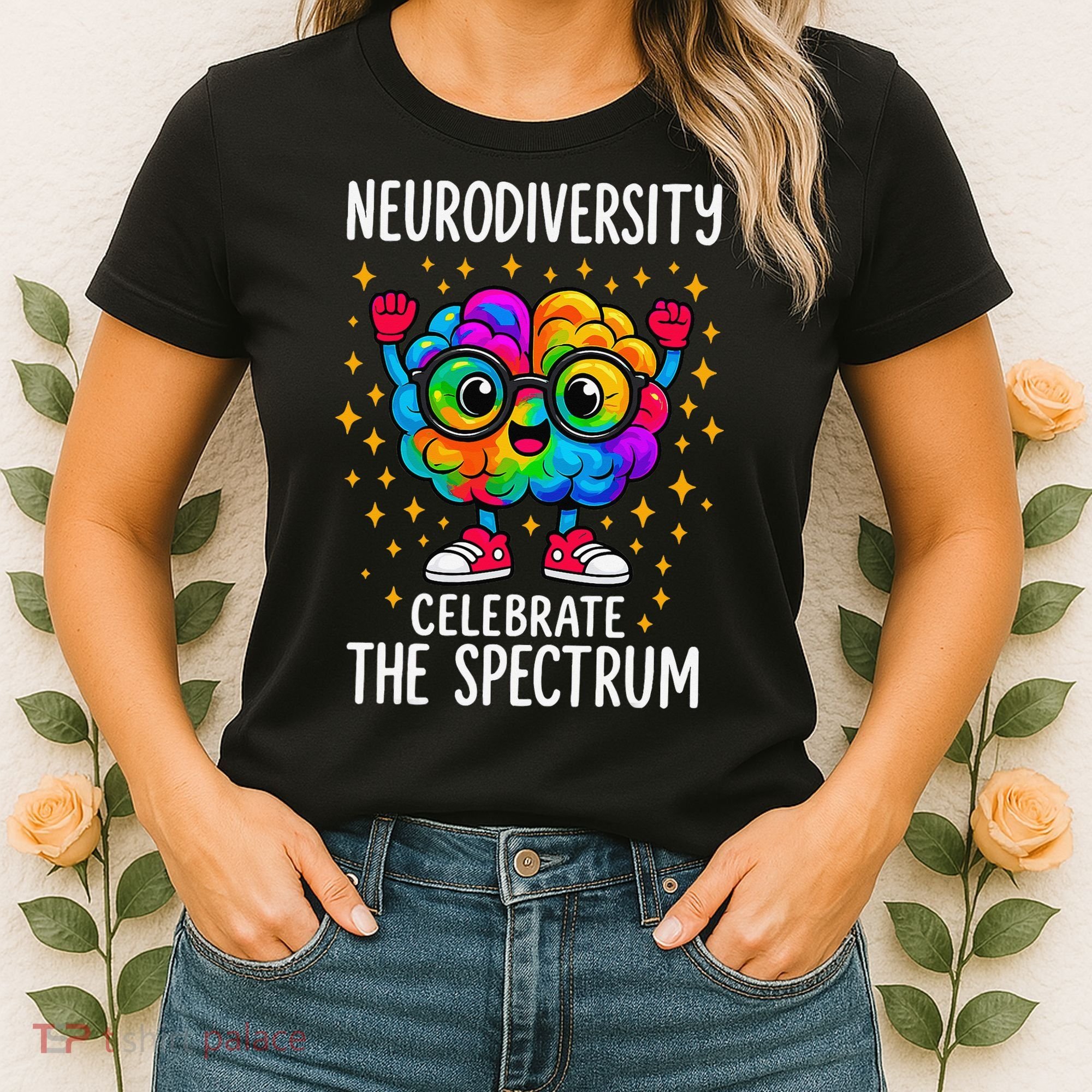Autism Awareness Neurodiversity Celebrate The Spectrum Women's T-Shirt