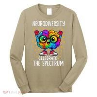 Autism Awareness Neurodiversity Celebrate The Spectrum Long Sleeve Shirt thumb 0