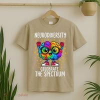 Autism Awareness Neurodiversity Celebrate The Spectrum T-Shirt thumb 2