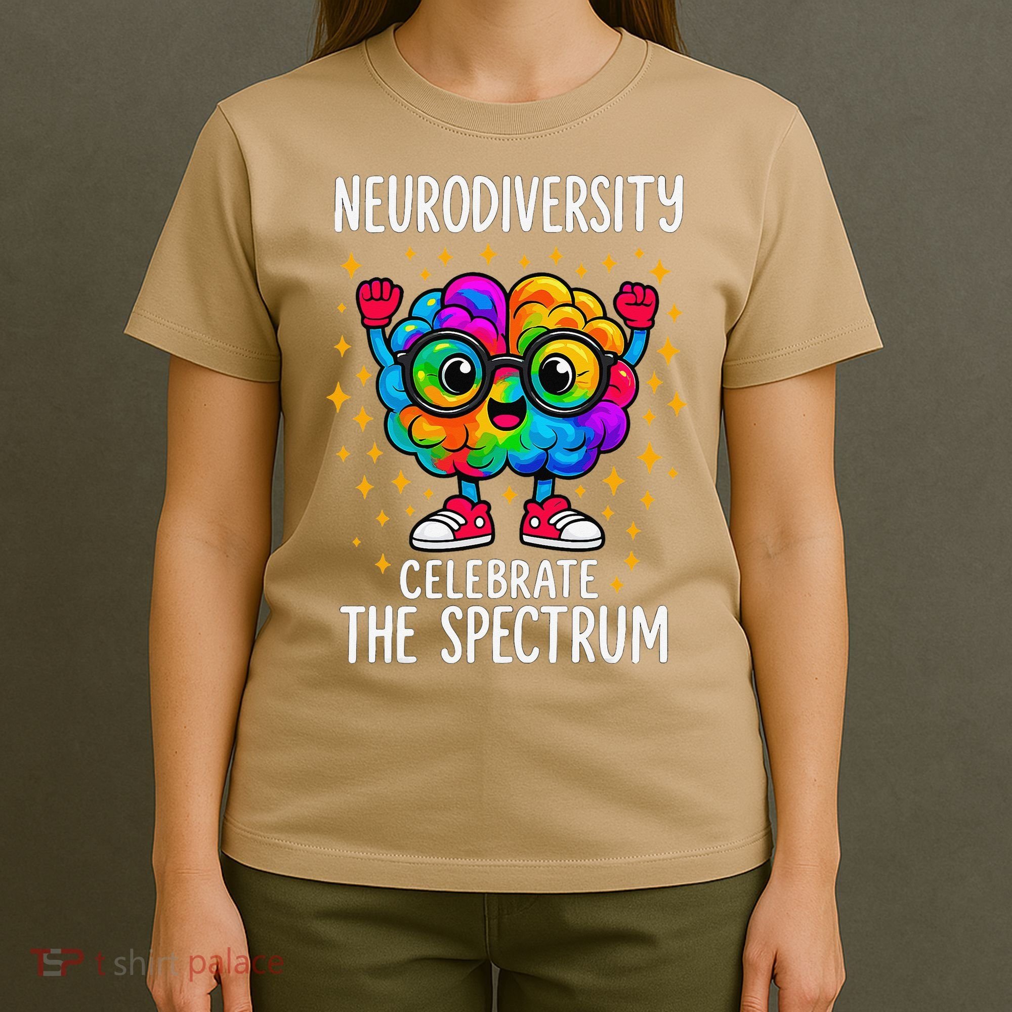 Autism Awareness Neurodiversity Celebrate The Spectrum T-Shirt