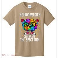 Autism Awareness Neurodiversity Celebrate The Spectrum Kids T-Shirt thumb 0