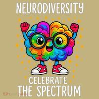Autism Awareness Neurodiversity Celebrate The Spectrum Kids T-Shirt thumb 2