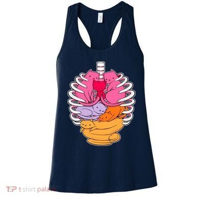 Aanatomicat Cat Chest Skeleton Women's Tank Top