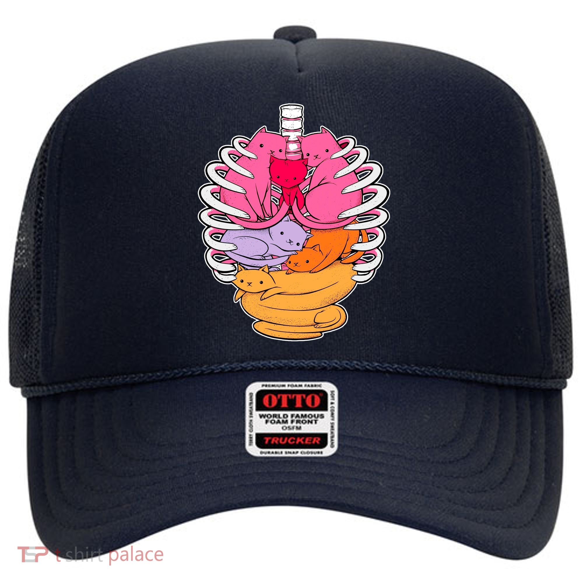 Aanatomicat Cat Chest Skeleton Hat