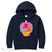 Aanatomicat Cat Chest Skeleton Kids Hoodie thumb 0