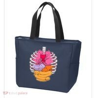 Aanatomicat Cat Chest Skeleton Tote Bag thumb 3
