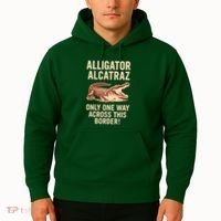 Alligator Alcatraz One Way Across This Border Hoodie thumb 2