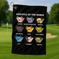 Axolotl Axolotl Of World Kids Golf Towel thumb 1
