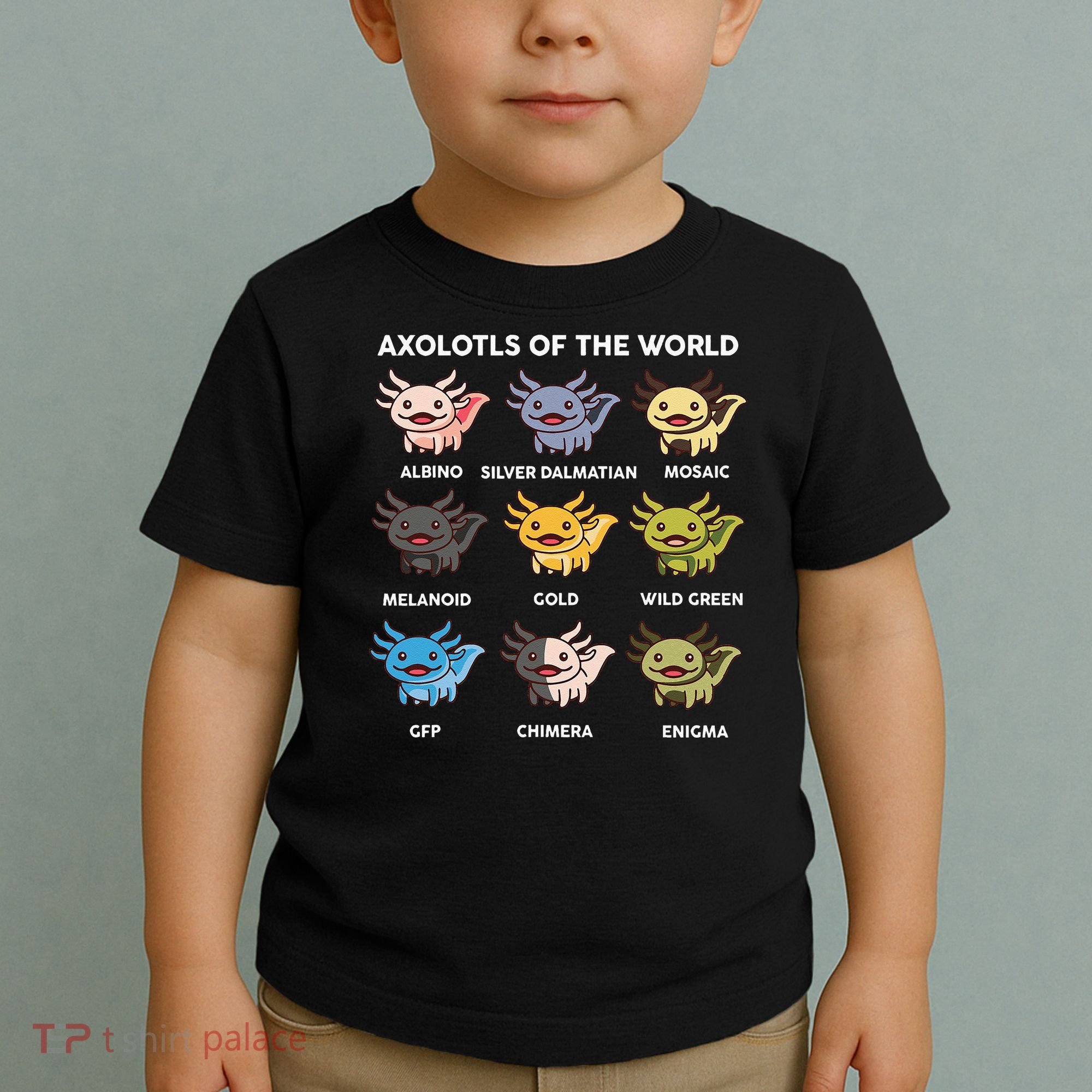 Axolotl Axolotl Of World Kids Toddler T-Shirt