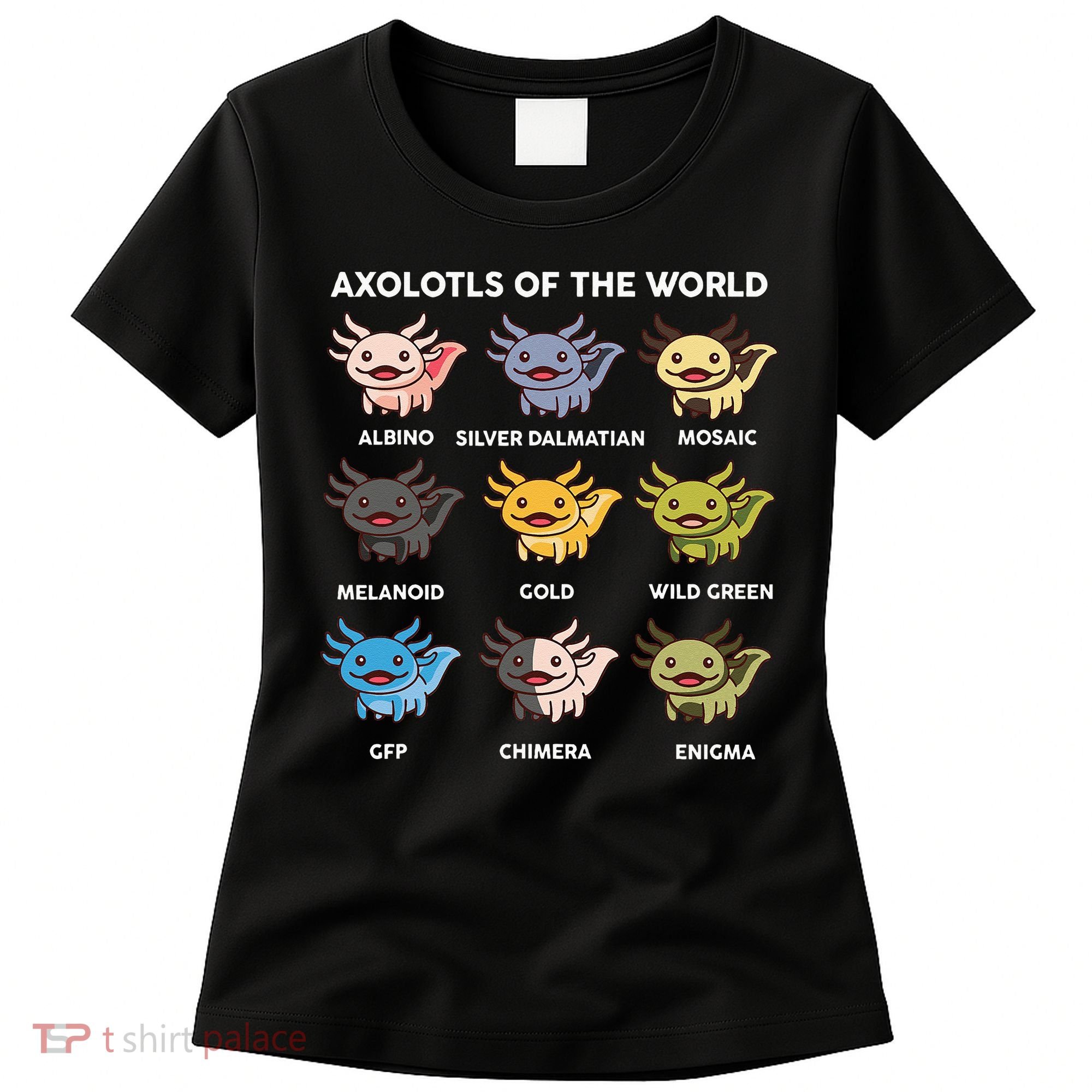 Axolotl Axolotl Of World Kids Women's T-Shirt