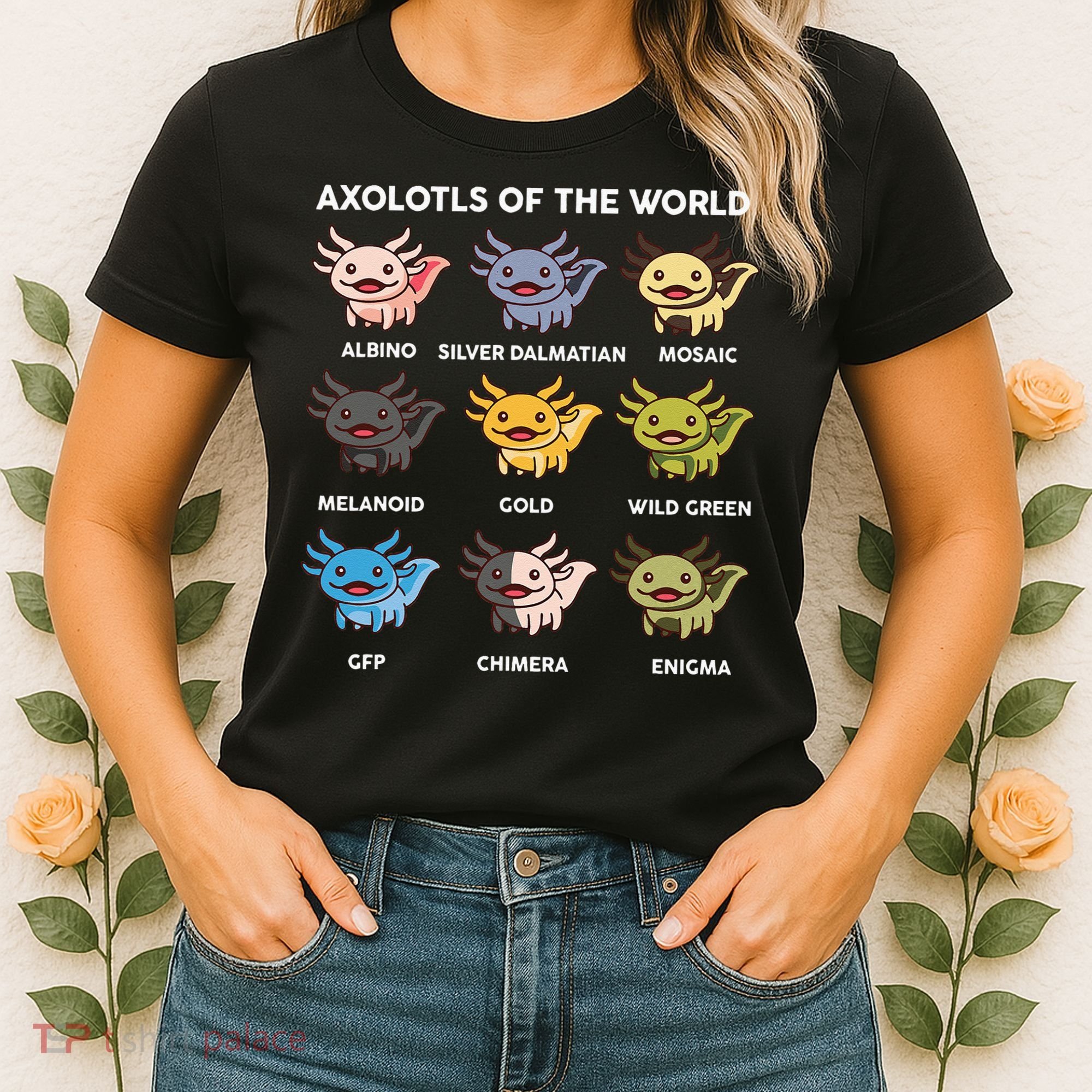 Axolotl Axolotl Of World Kids Women's T-Shirt