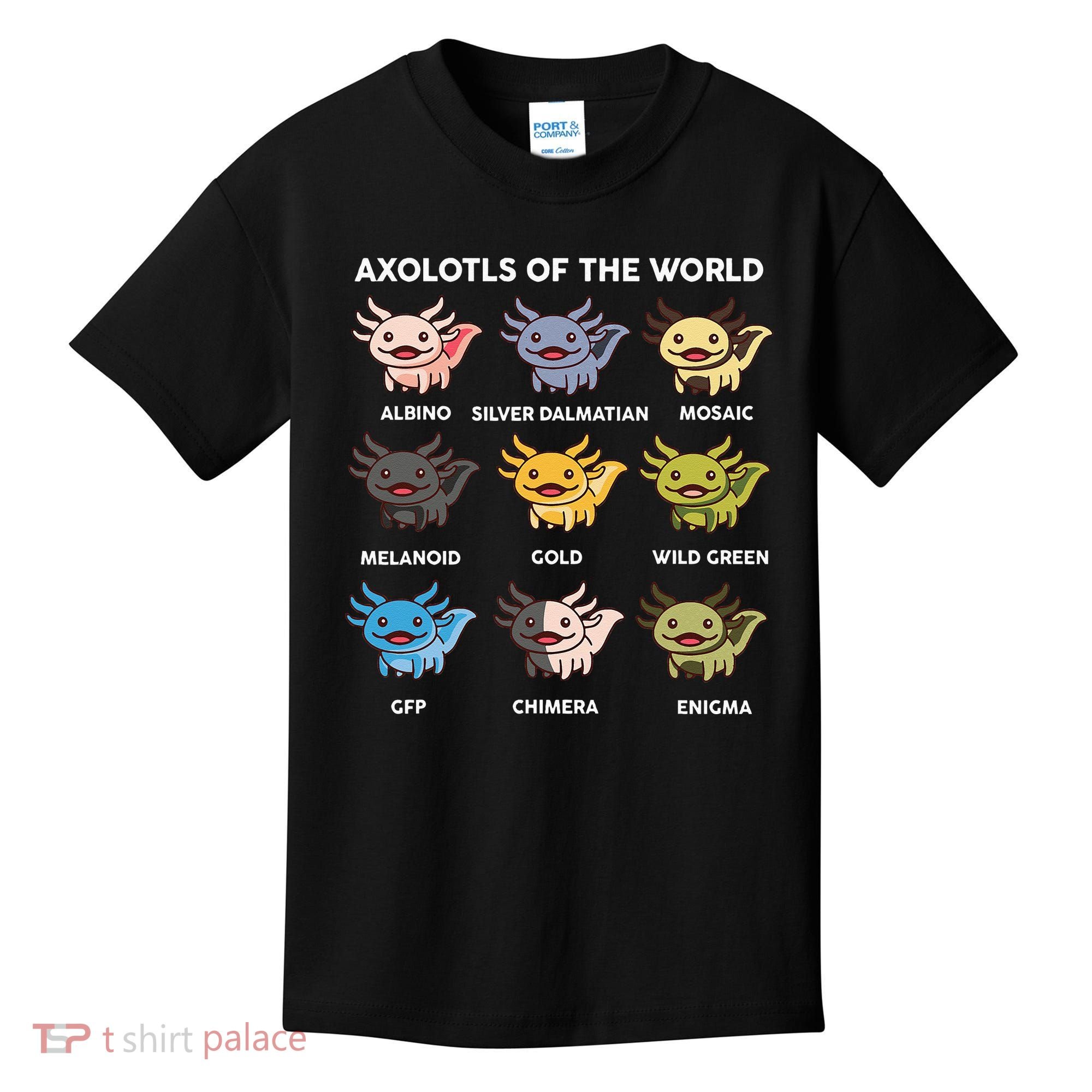 Axolotl Axolotl Of World Kids Kids T-Shirt