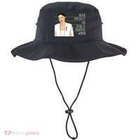 AOC Alexandria Ocasio Cortez Powerful Woman Quote Bucket Hat thumb 0