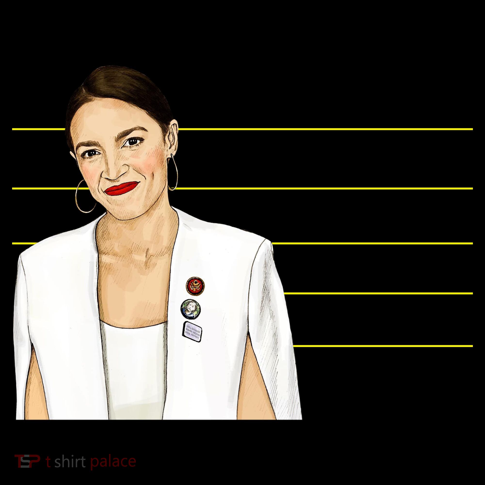 AOC Alexandria Ocasio Cortez Powerful Woman Quote Coffee Mug
