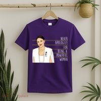 AOC Alexandria Ocasio Cortez Powerful Woman Quote T-Shirt thumb 2