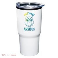 Always Anxious Owl Funny Tumbler thumb 0