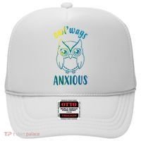 Always Anxious Owl Funny Hat thumb 0