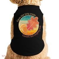 Acorn And Oak Leaf For Nature Lovers Doggie Tank thumb 0