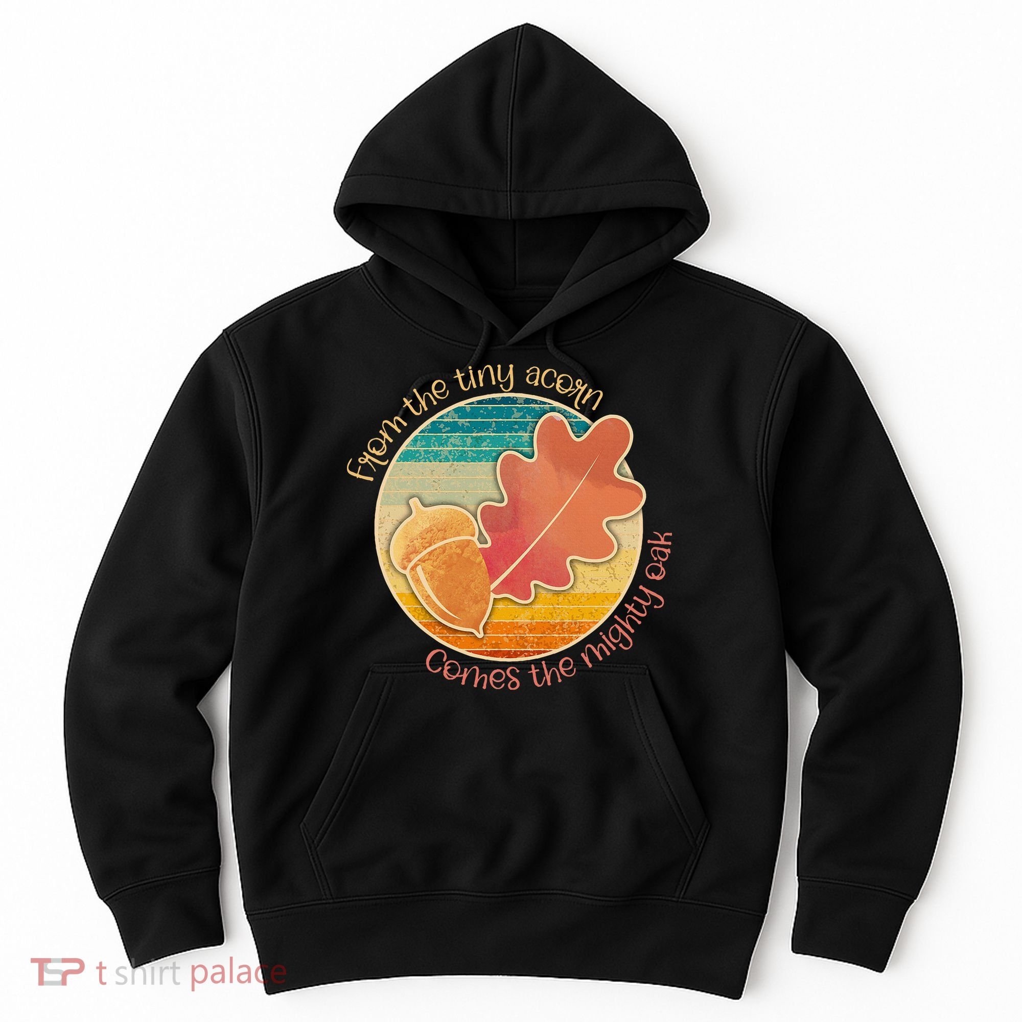 Acorn And Oak Leaf For Nature Lovers Hoodie