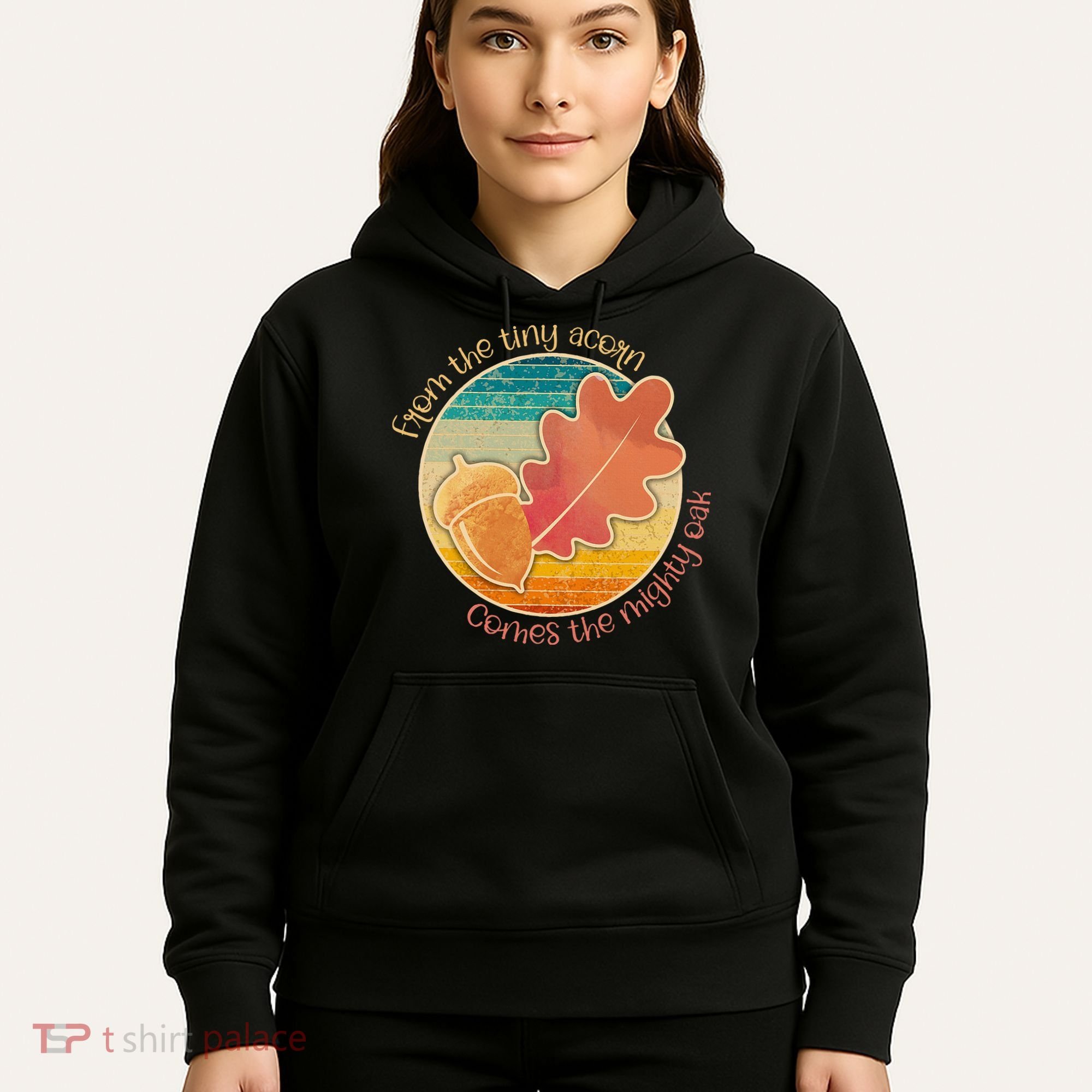 Acorn And Oak Leaf For Nature Lovers Hoodie