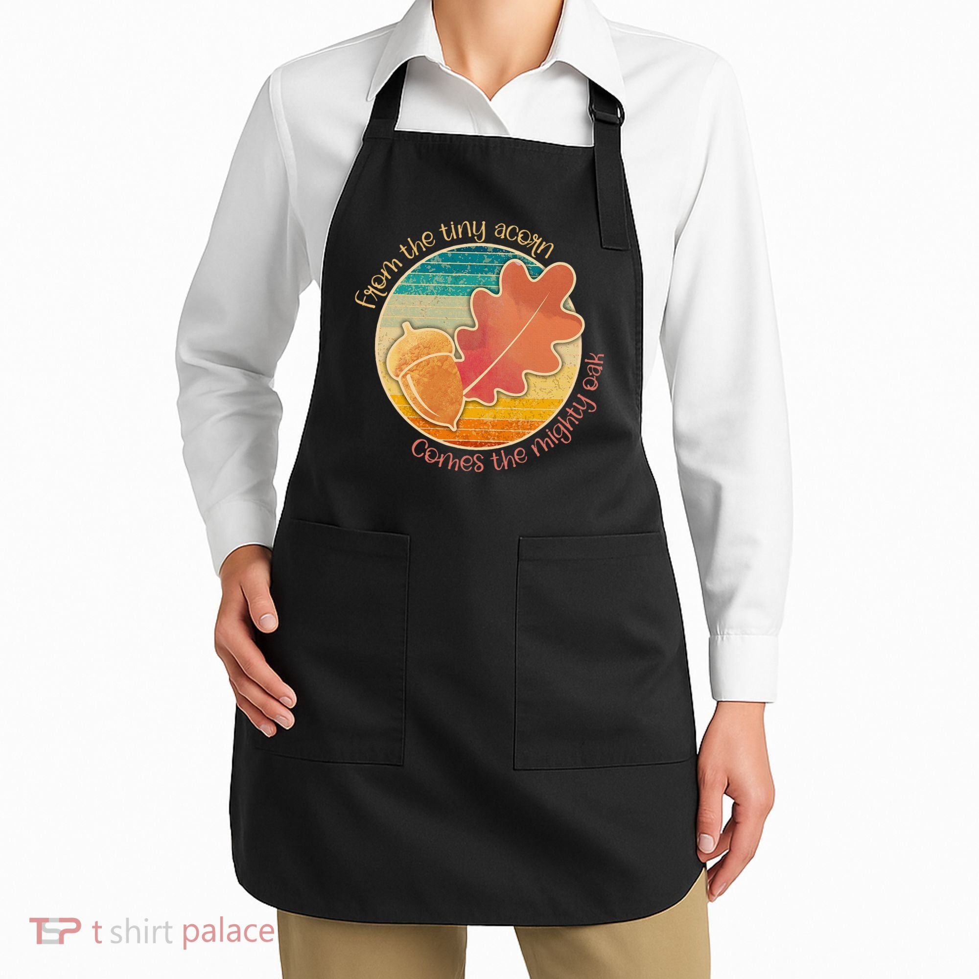 Acorn And Oak Leaf For Nature Lovers Apron